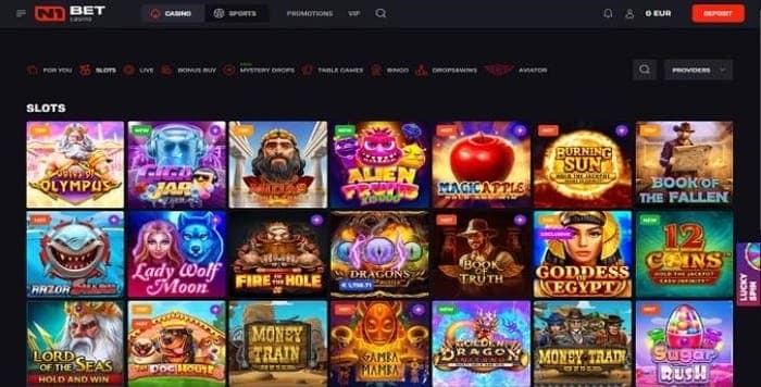 n1bet casino slots image